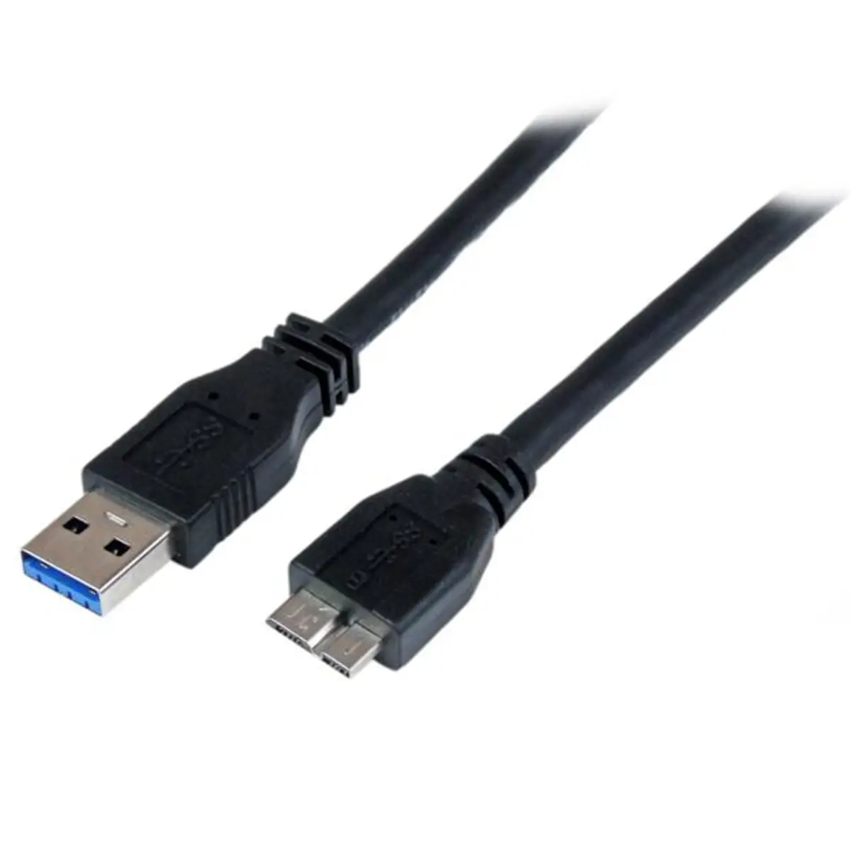 USB 3.0 Kabel A/Micro B Schwarz 1m