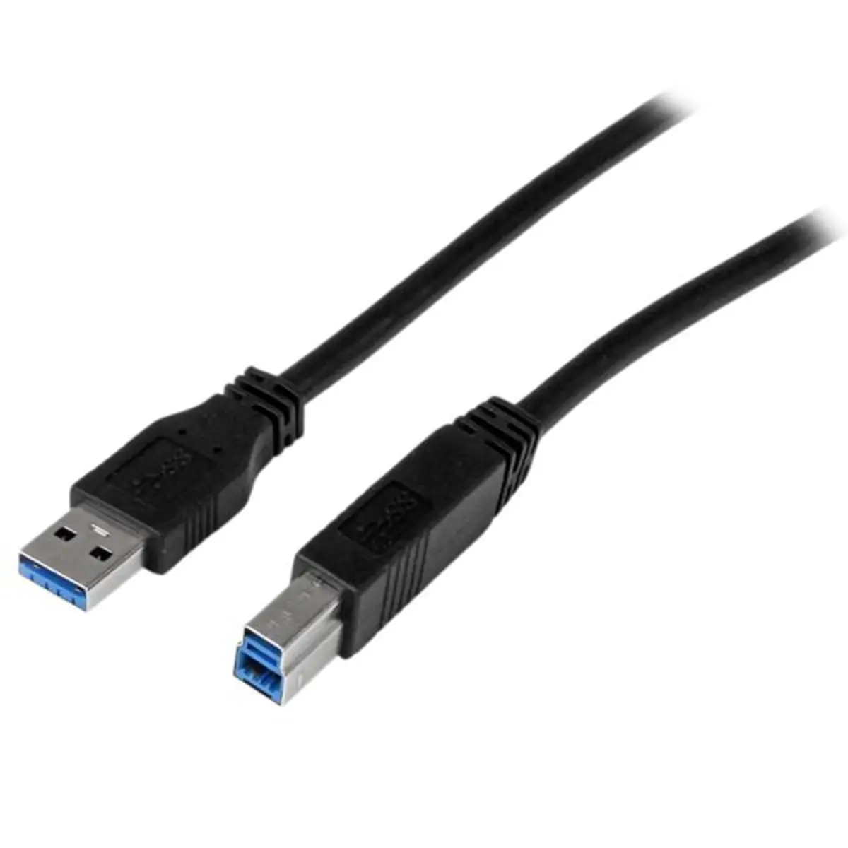SuperSpeed USB 3.0 Kabel A/B Stecker/Stecker schwarz 2m