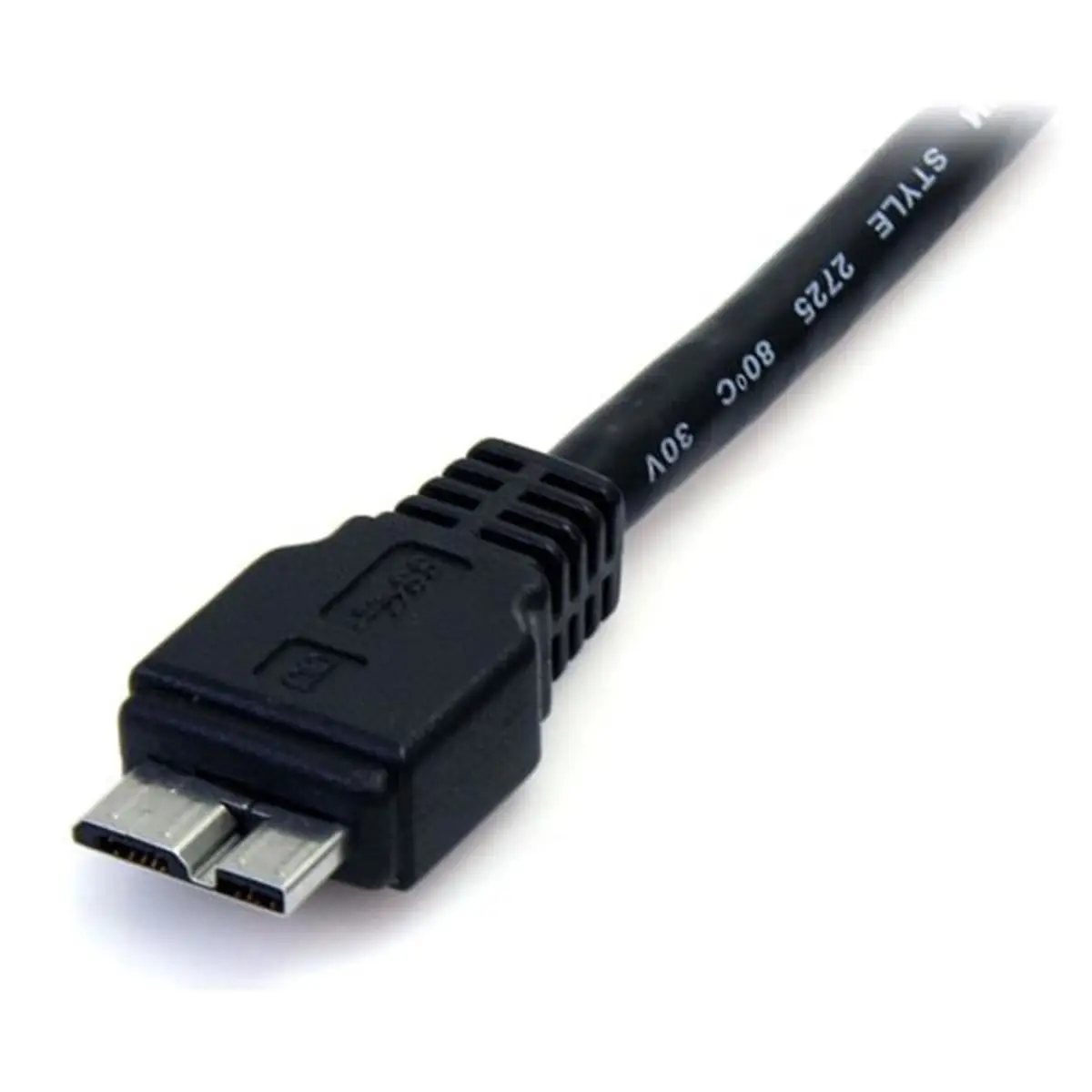 SuperSpeed USB 3.0 Kabel A/Micro B Stecker/Stecker schwarz 0,5m