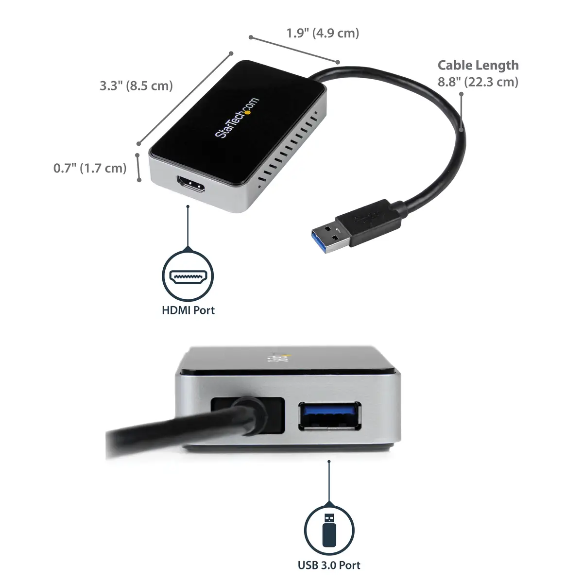 USB 3.0 Super Speed auf HDMI Multi Monitor Adapter