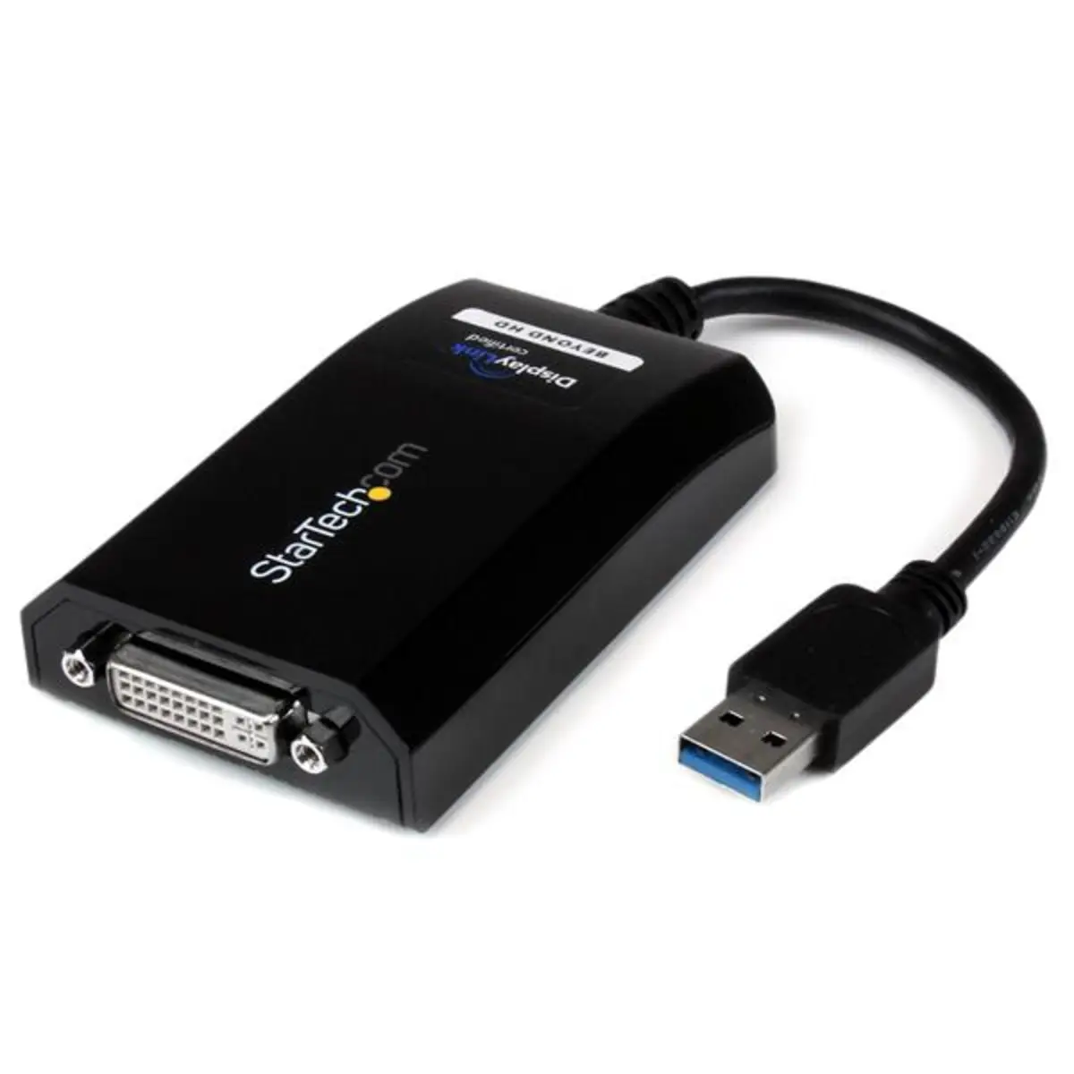 USB 3.0 auf DVI/VGA Adapter Schwarz