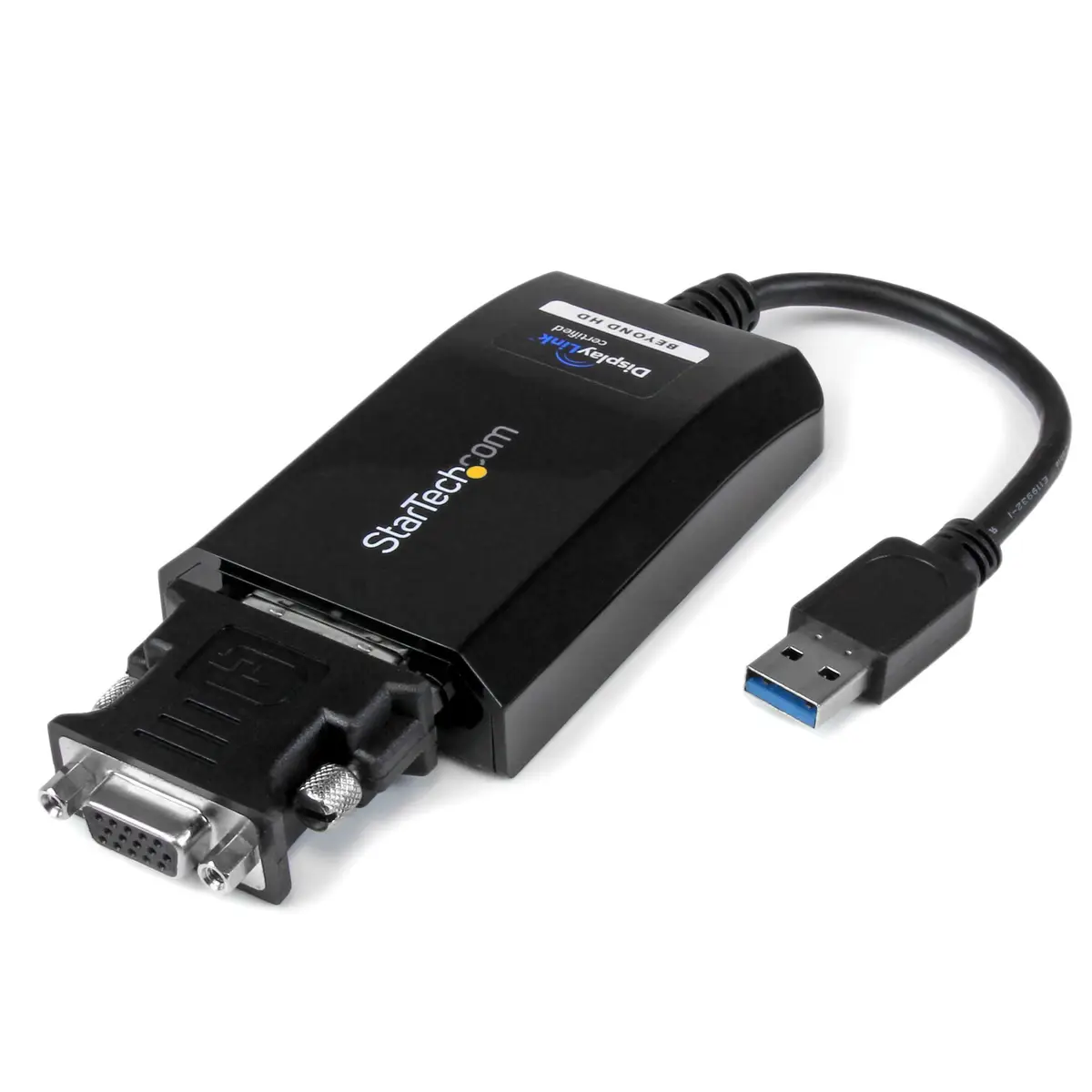 USB 3.0 auf DVI/VGA Adapter Schwarz