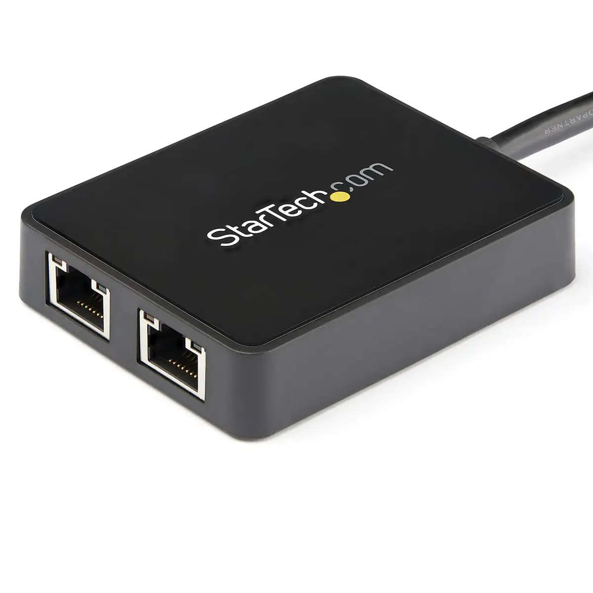 StarTech USB 3.0 to Dual Port Gigabit Ethernet LAN adaptor black