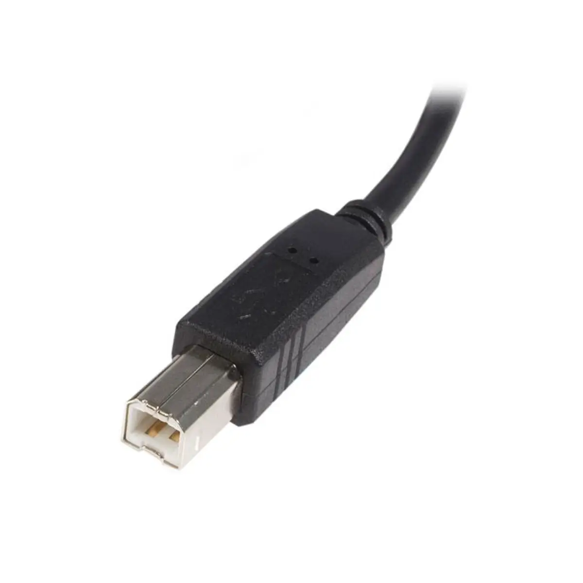 USB Kabel USB-A/USB-B Männlich/Männlich Schwarz 0,5m