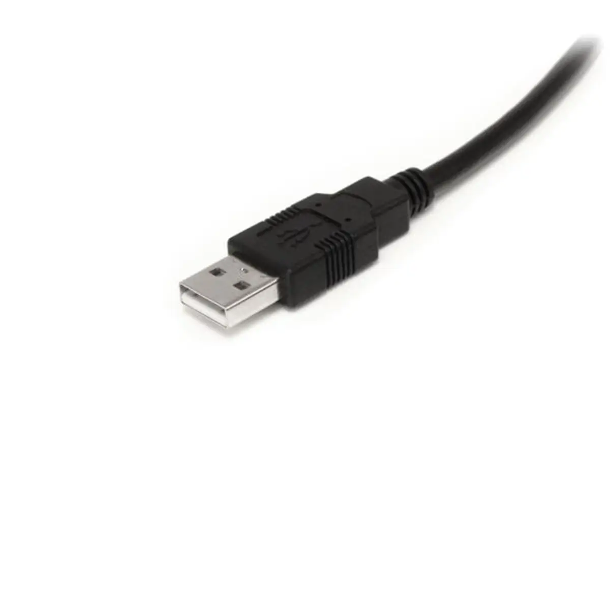 USB Kabel USB-A/USB-B Männlich/Männlich Schwarz 10m