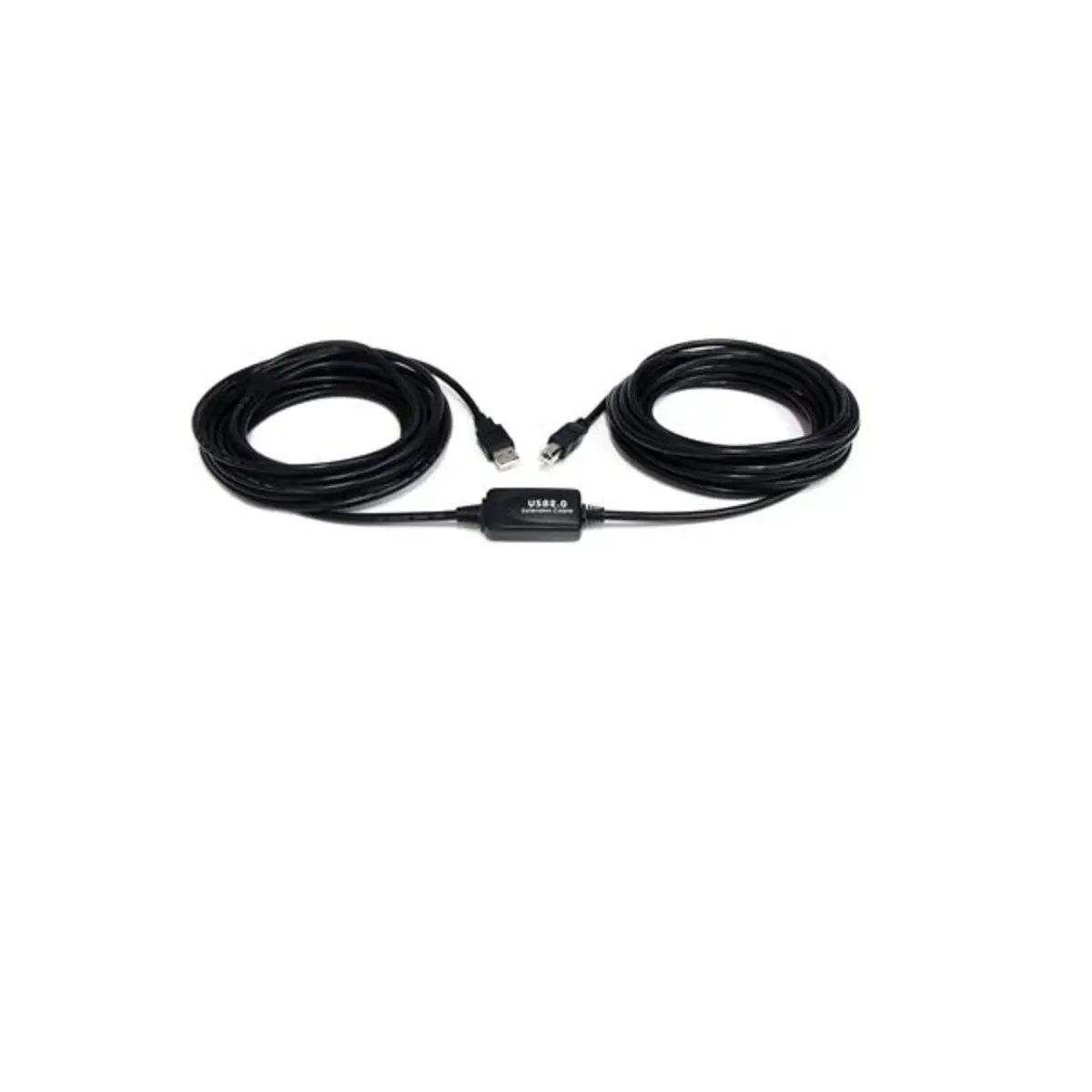 USB Kabel USB-A/USB-B Männlich/Männlich Schwarz 10m