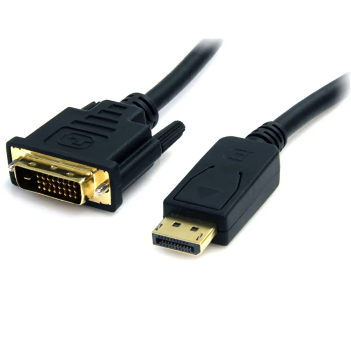 DisplayPort/DVI Adapterkabel Stecker/Stecker Schwarz 1,8 m