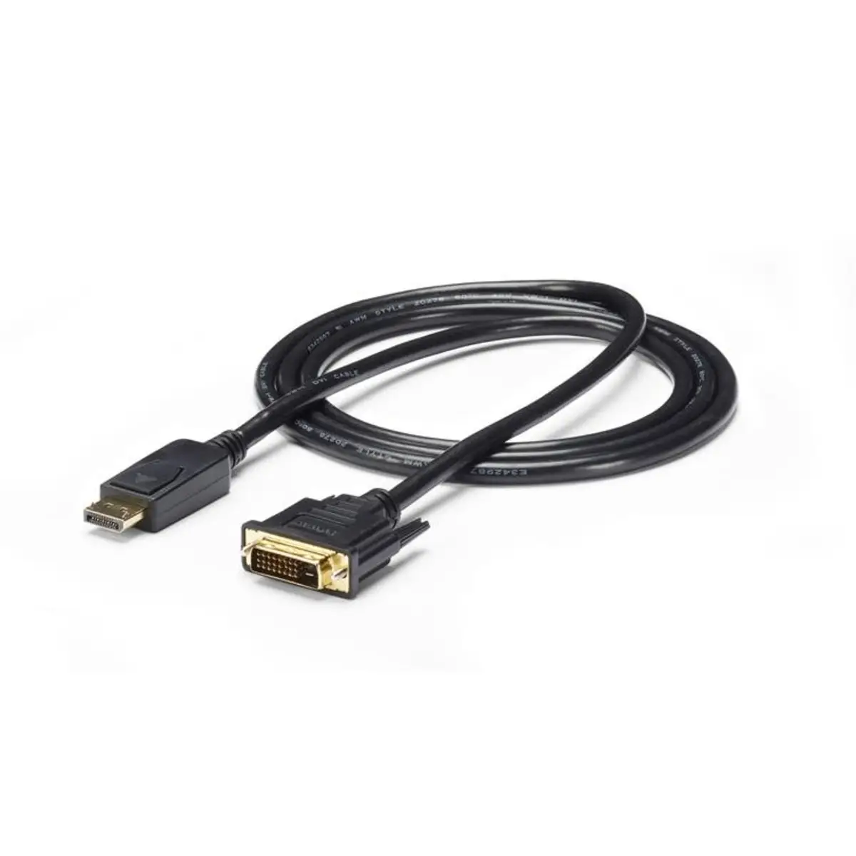 DisplayPort/DVI Adapterkabel Stecker/Stecker Schwarz 1,8 m