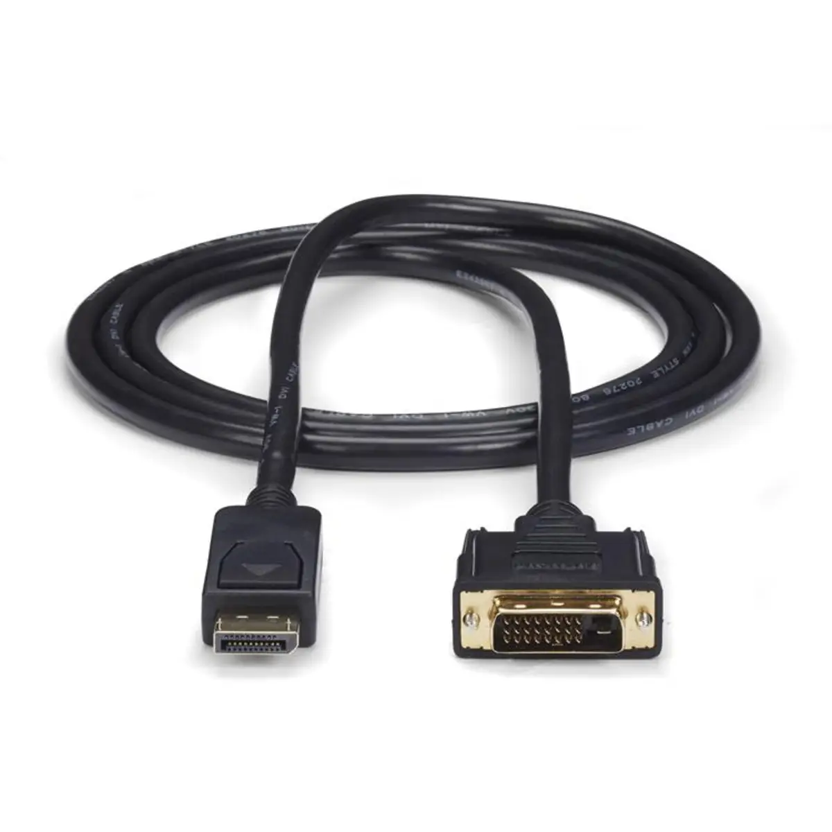 DisplayPort/DVI Adapterkabel Stecker/Stecker Schwarz 1,8 m