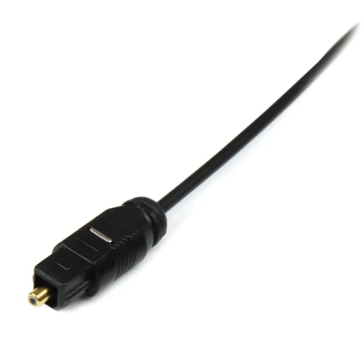 Toslink Digital Optisches SPDIF Audiokabel Stecker/Stecker Schwarz 4,5m