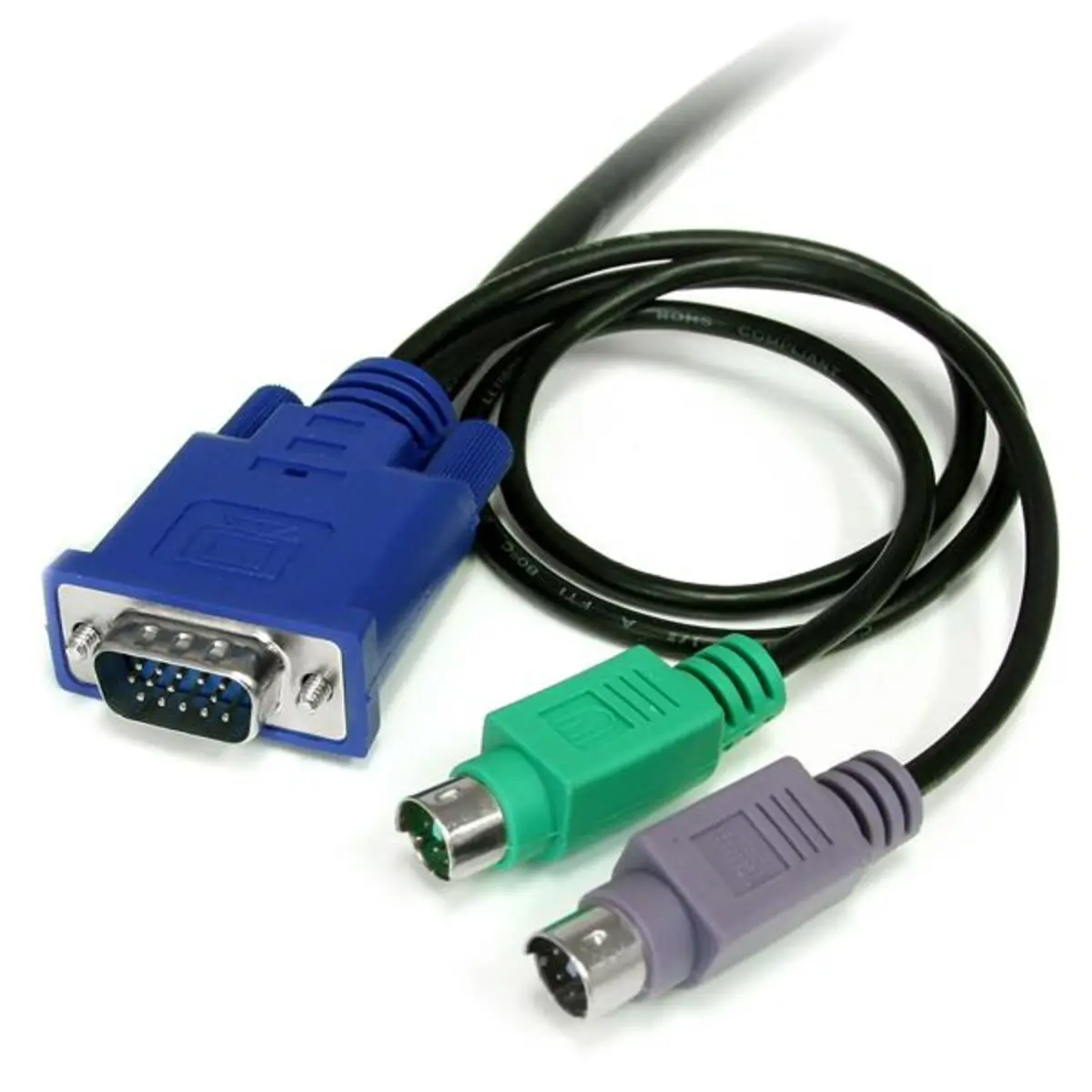 3-in-1 PS/2 VGA KVM Kabel