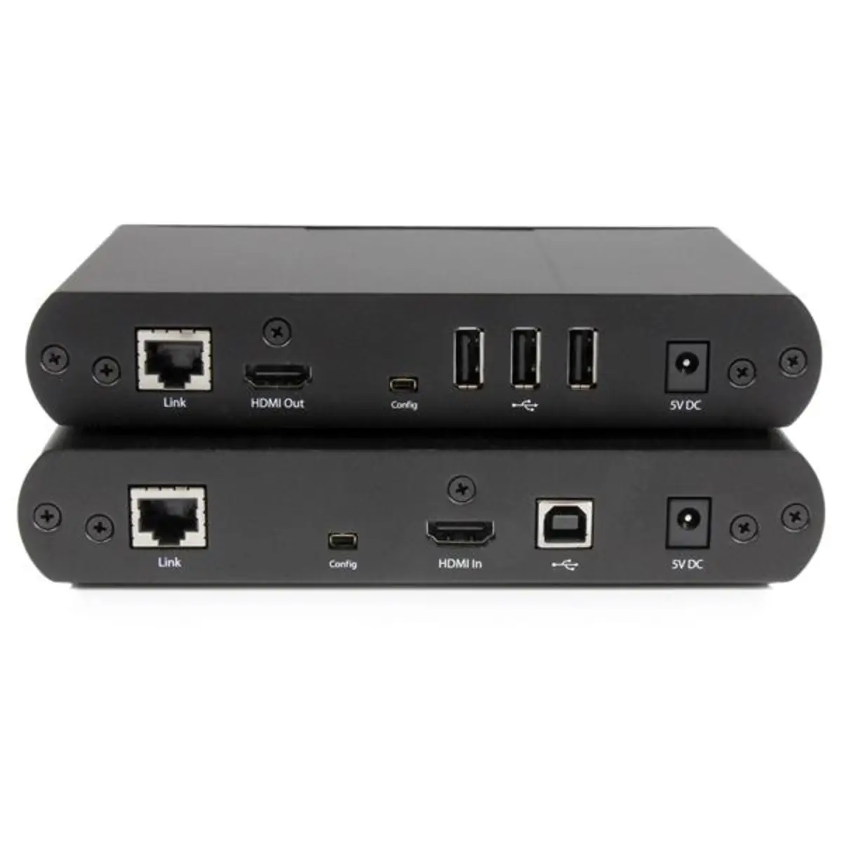 KVM Konsolen Extender USB/HDMI über Cat5e mit 1080p unkomprimiertem Video bis zu 100m
