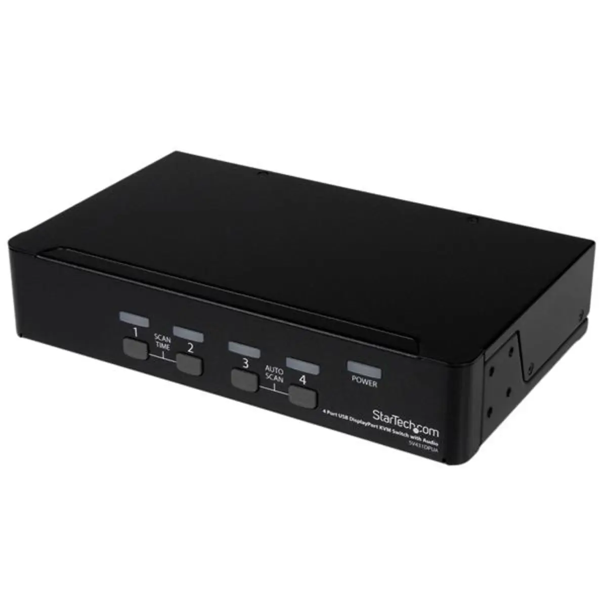 DisplayPort USB KVM Switch/Umschalter mit Audio 4 Port