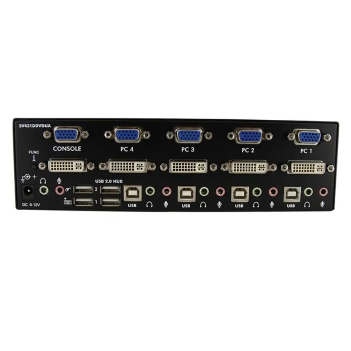 DVI/VGA KVM USB Switch 4 Port