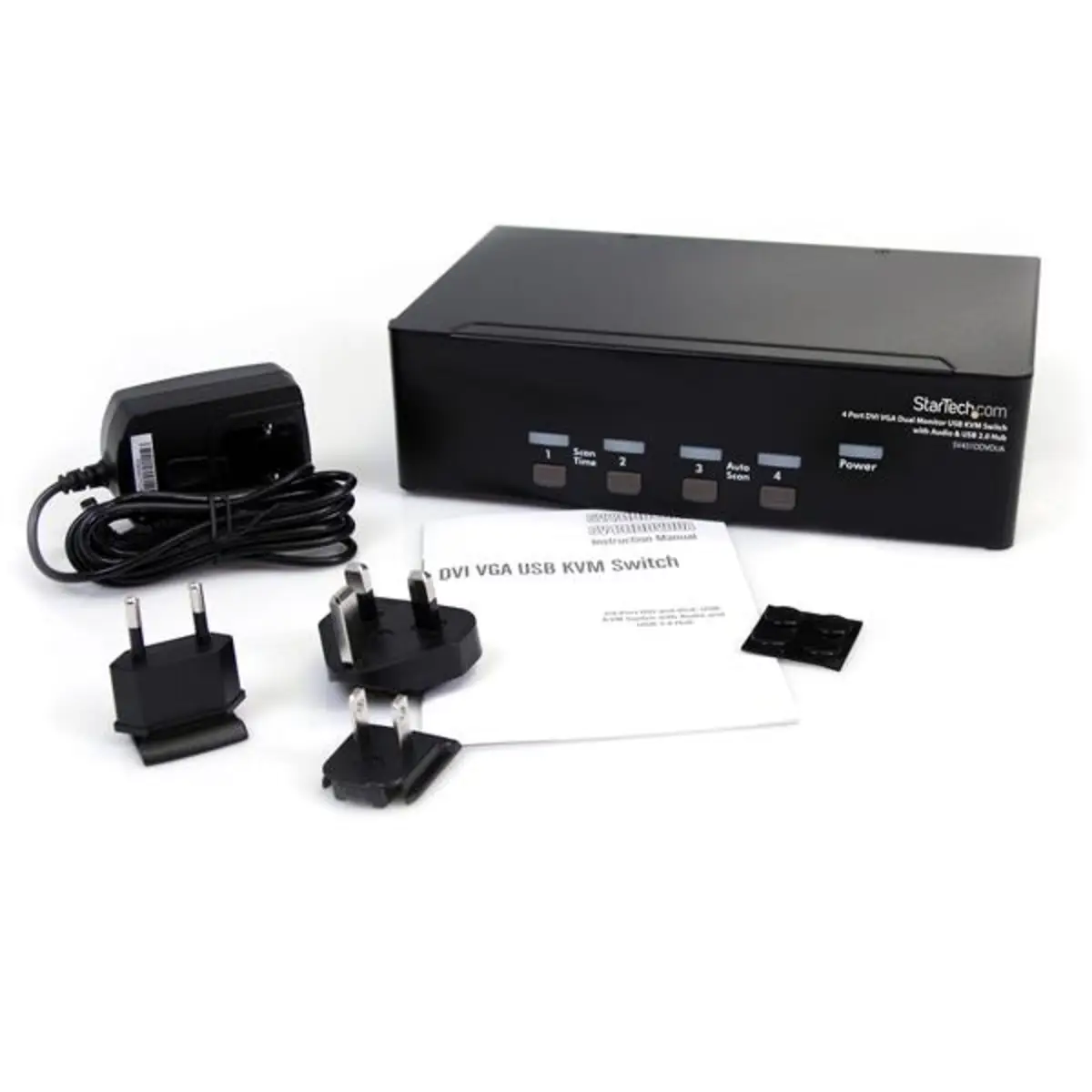 DVI/VGA KVM USB Switch 4 Port