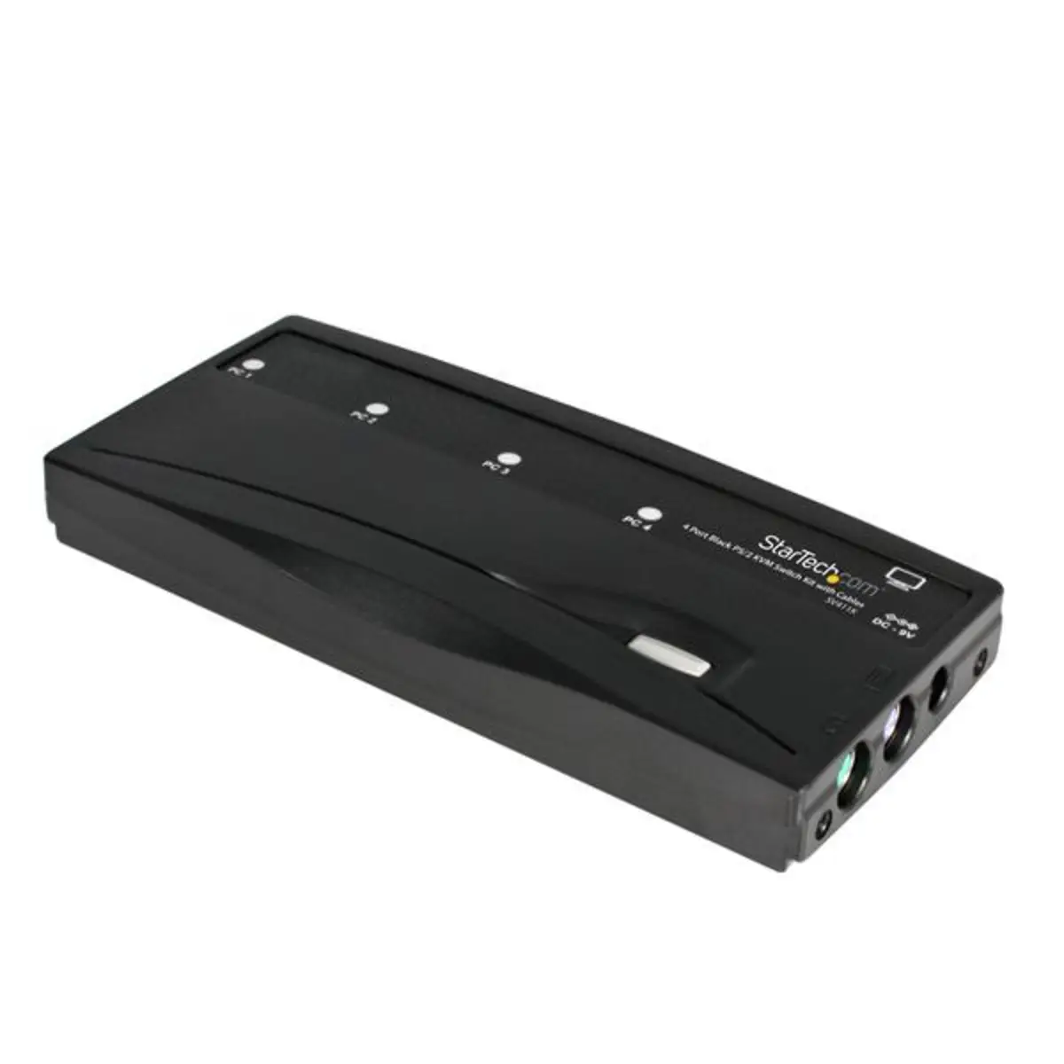 4 Port VGA / PS/2 KVM Switch - 4 fach PS/2 KVM Umschalter inkl. Kabel