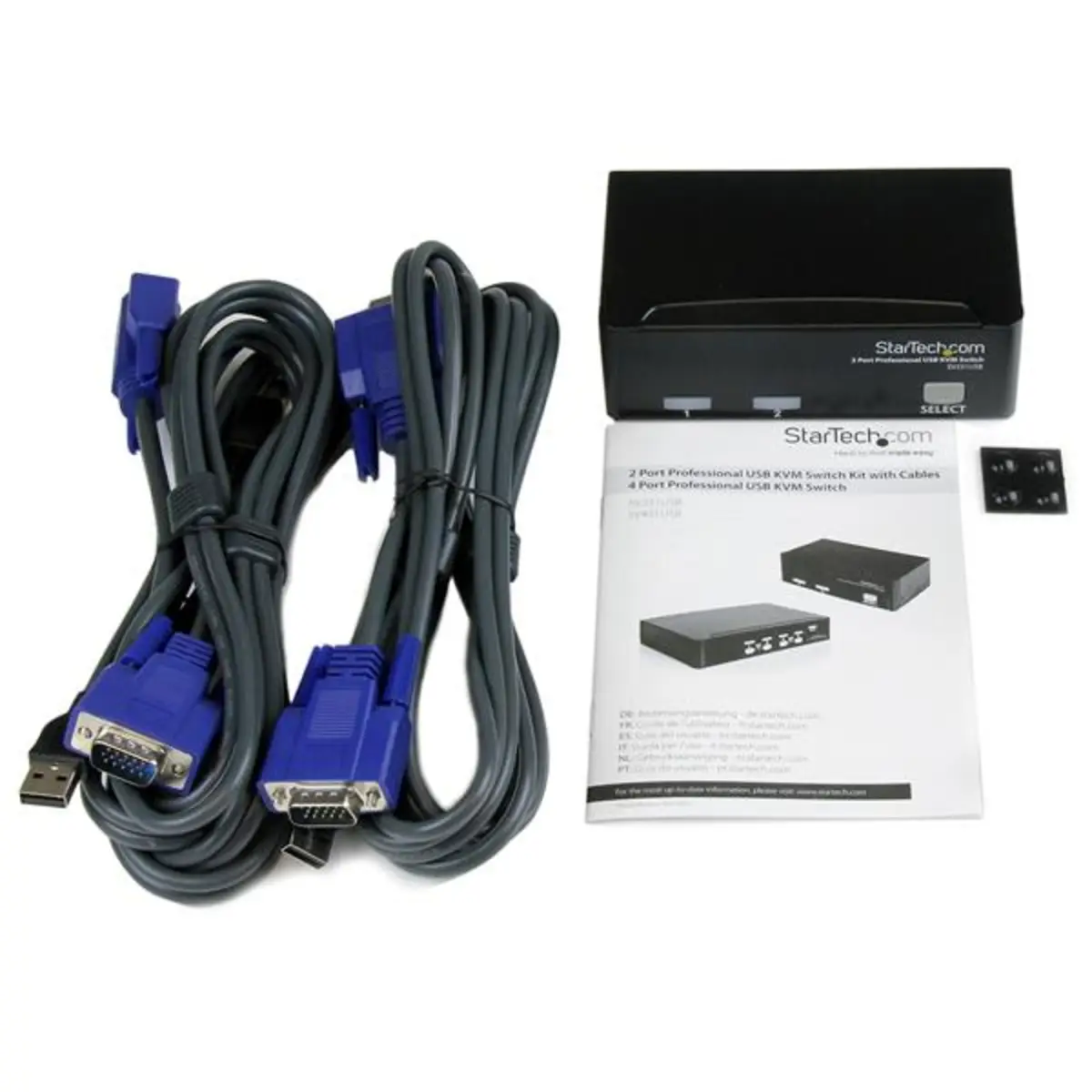 2-Port VGA USB KVM Switch