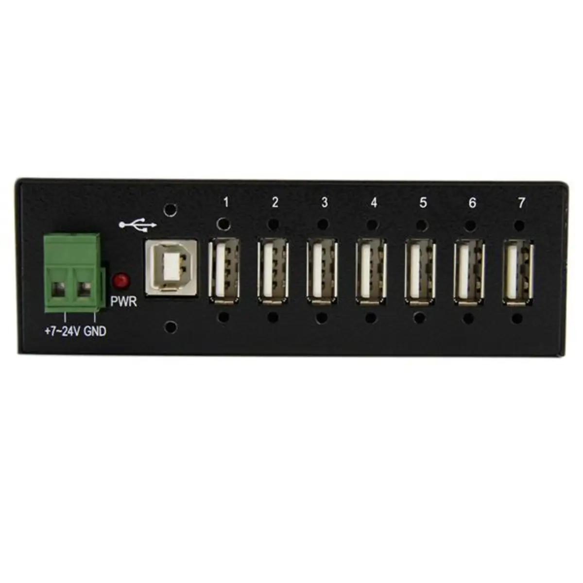 StarTech Industrieller USB 2.0 Hub 7 Port black