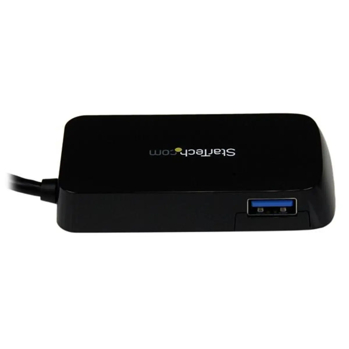 SuperSpeed Mini USB 3.0 Hub 4 Port Schwarz