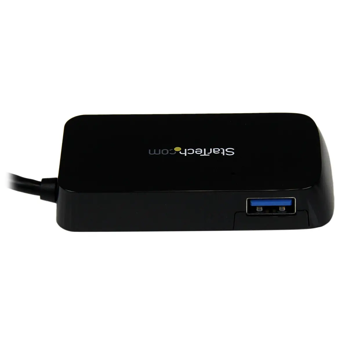 SuperSpeed Mini USB 3.0 Hub 4 Port Schwarz