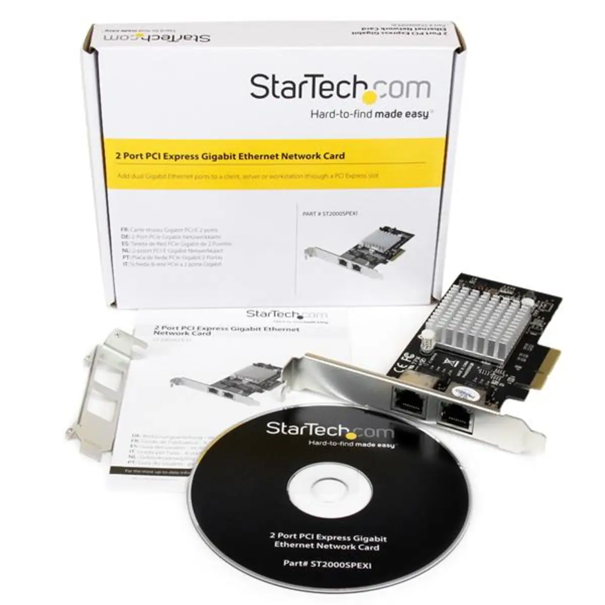 PCI-Express Netzwerkkarte Gigabit Ethernet Dual Port