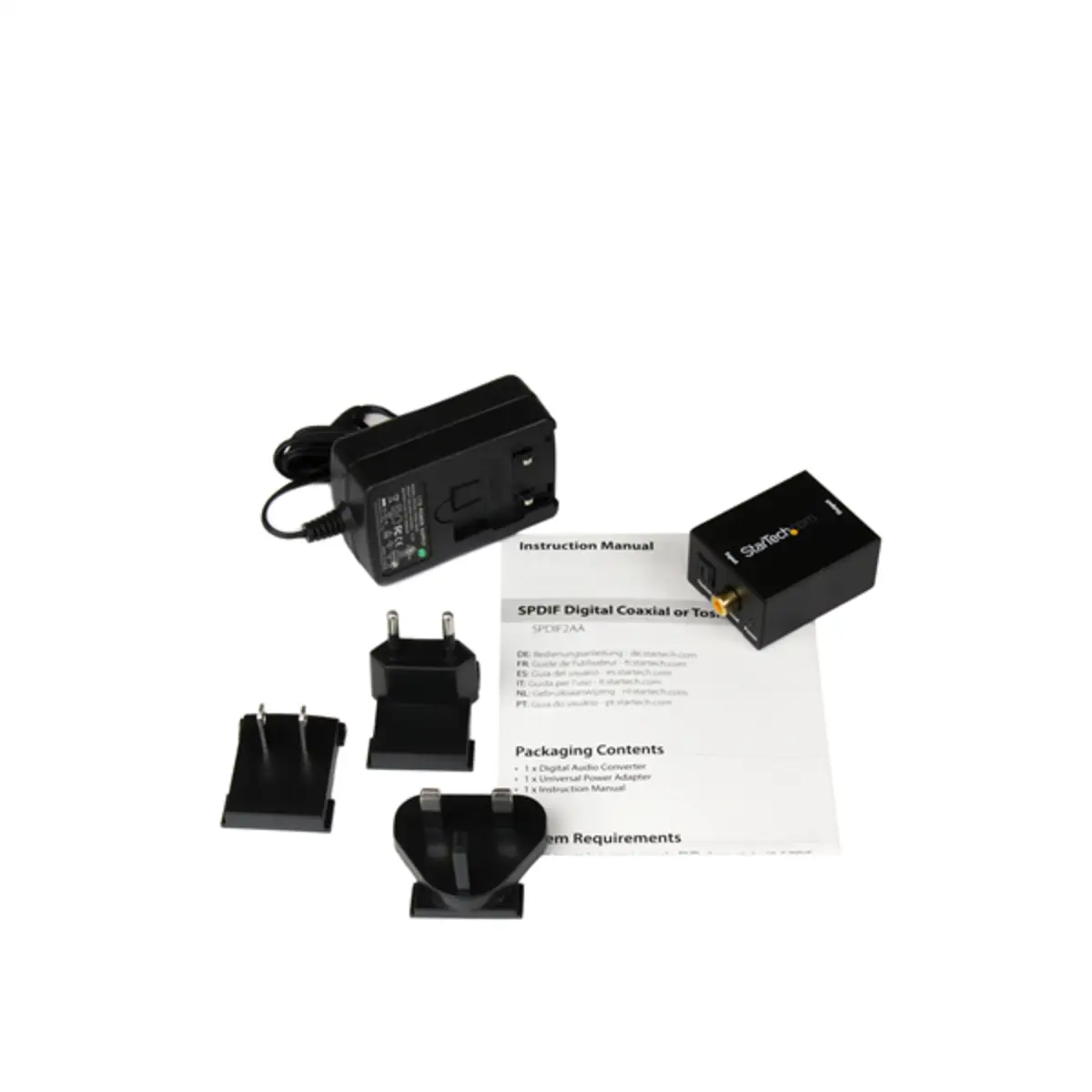 SPDIF Digital Koaxial und Toslink (Optisch)