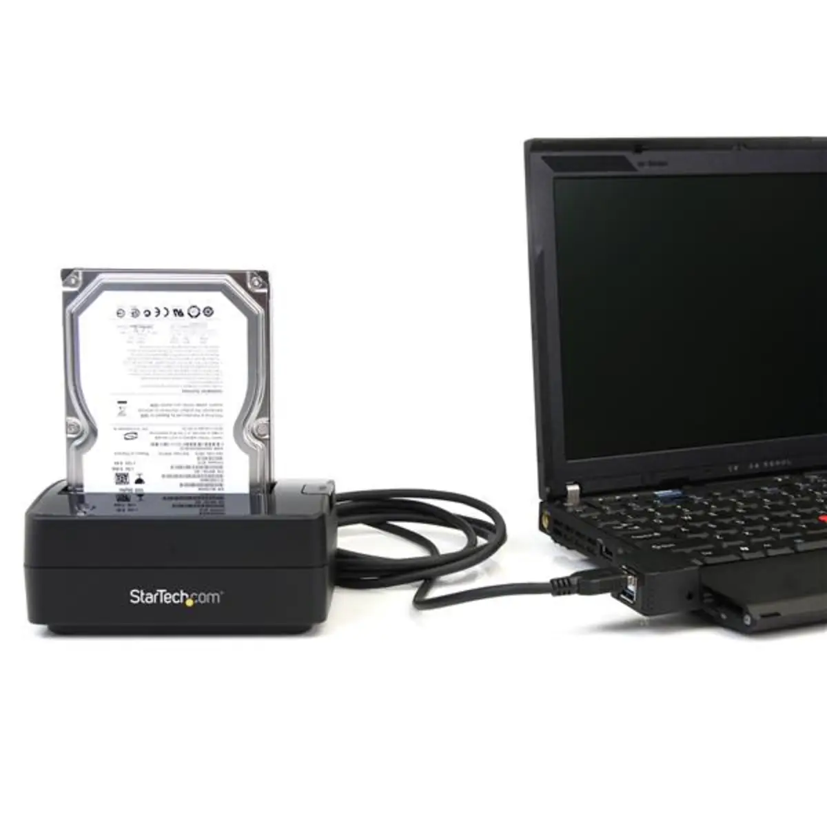 USB 3.0 auf 2,5/3,5" SATA Festplatten Dockingstation Hot Swap schwarz