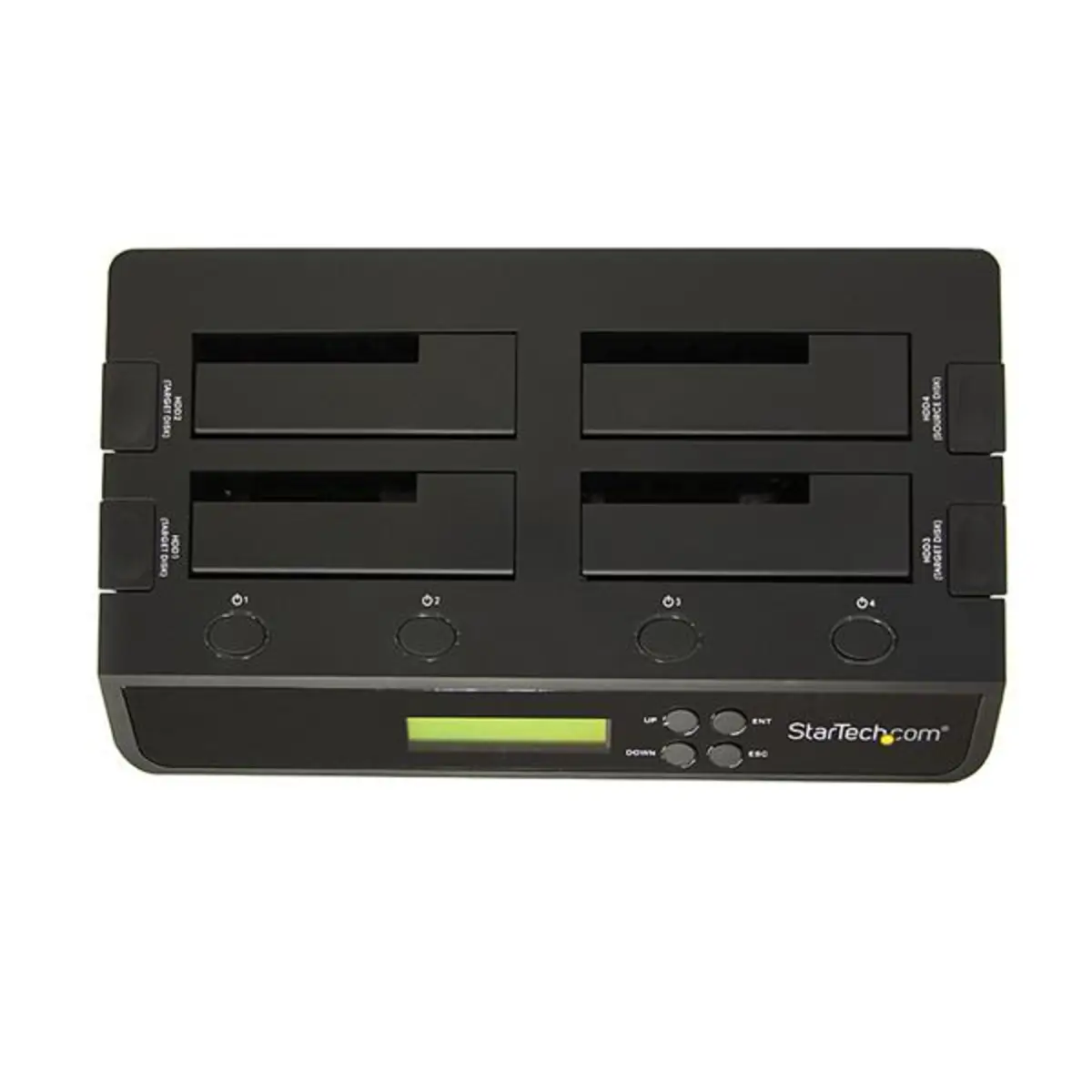 4 Schacht Festplatten Kopierstation USB 3.0/eSATA auf SATA HDD 1:3 Duplikator