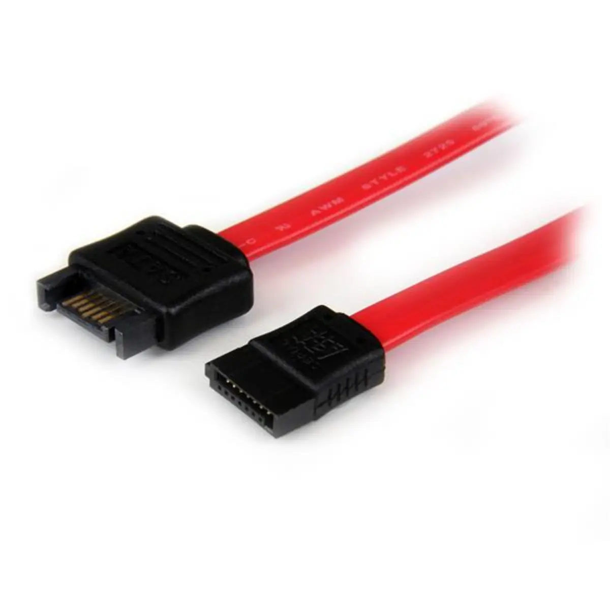 SATA-Verlängerungskabel SATA/SATA Buchse/Buchse Rot 0,30m