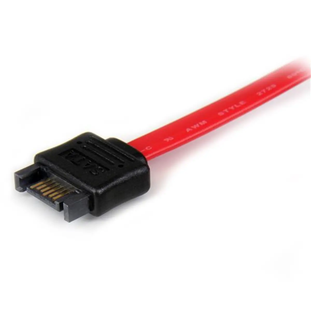 SATA-Verlängerungskabel SATA/SATA Buchse/Buchse Rot 0,30m