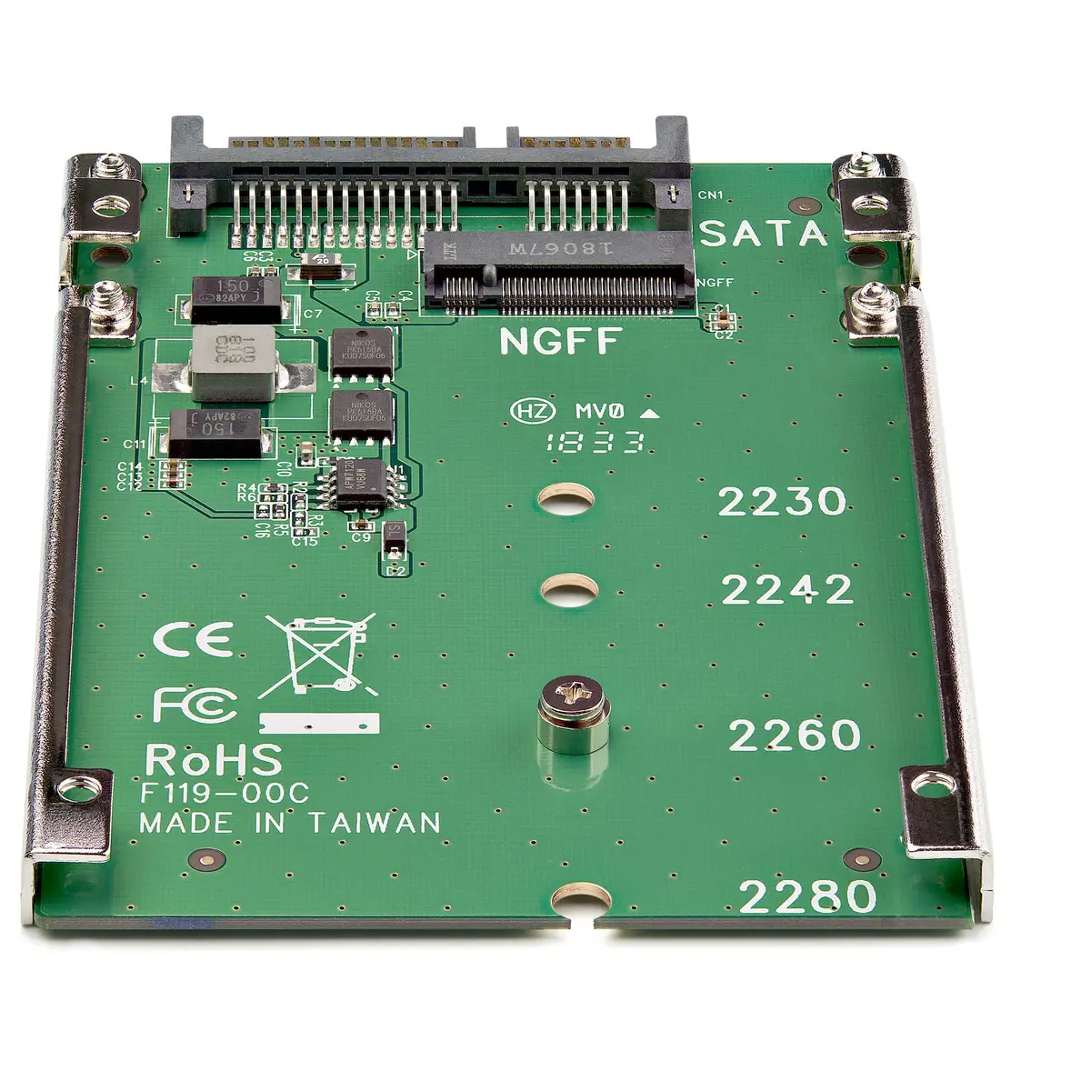 M.2 NGFF SSD auf 6,4 cm (2,5") SATA Adapter/Konverter