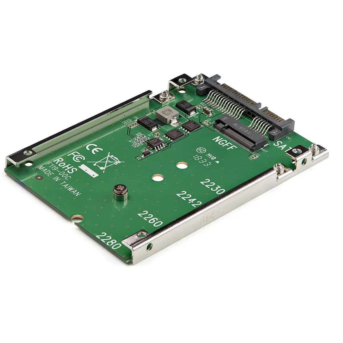 M.2 NGFF SSD auf 6,4 cm (2,5") SATA Adapter/Konverter