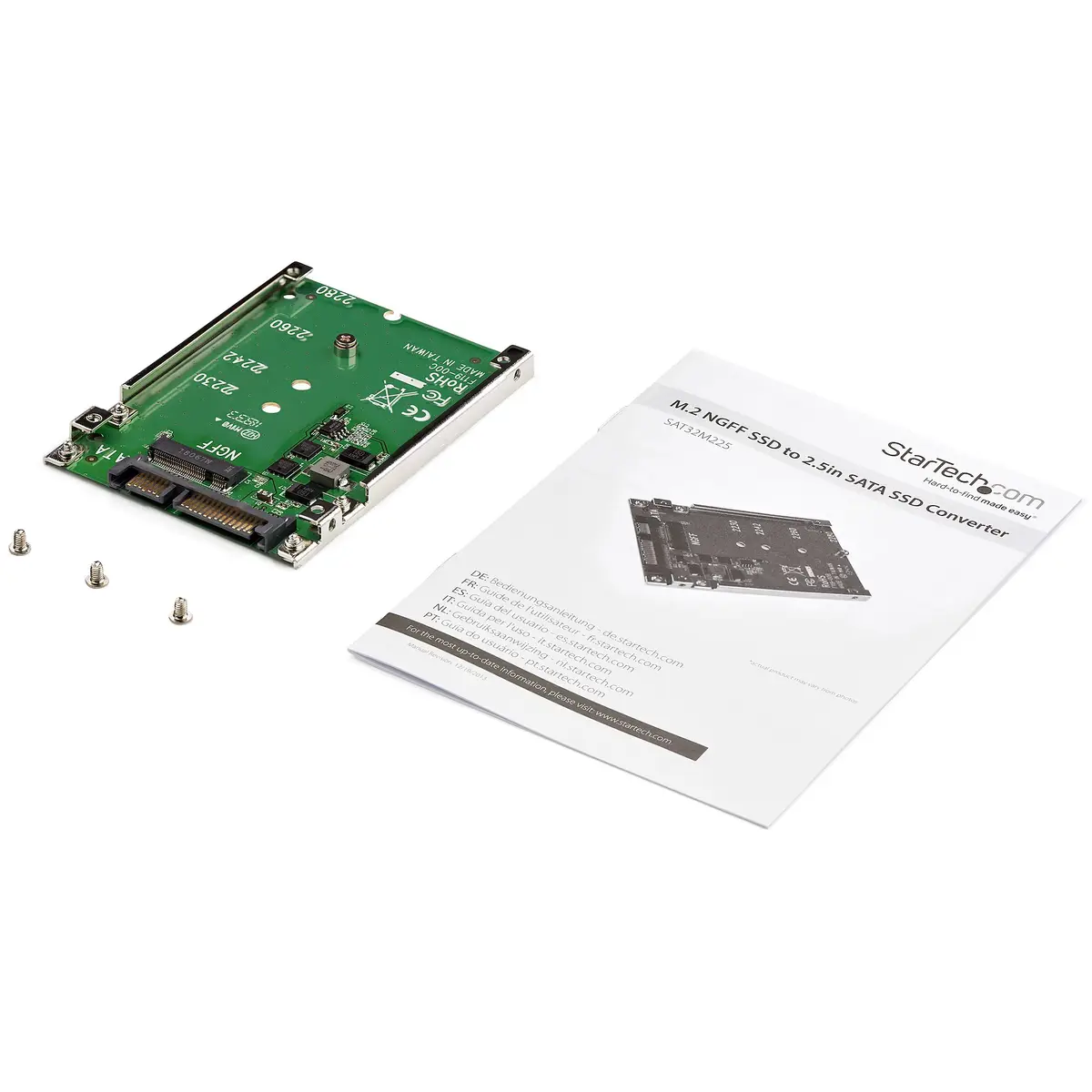 M.2 NGFF SSD auf 6,4 cm (2,5") SATA Adapter/Konverter