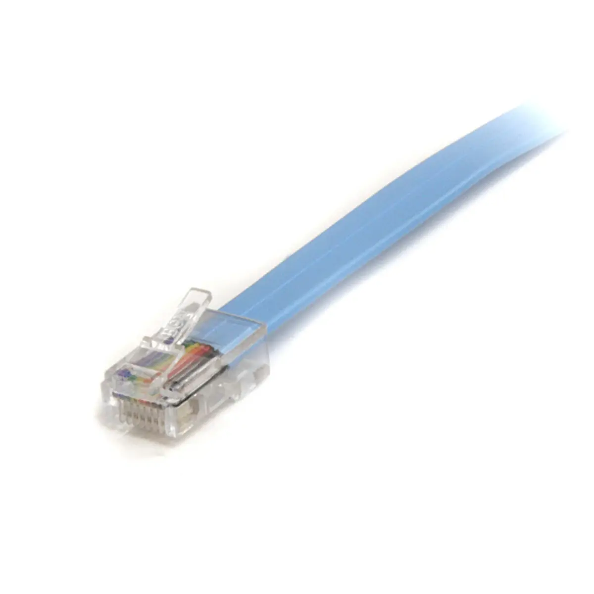 RJ-45 Verbindungskabel Stecker/Stecker blau 1,8m