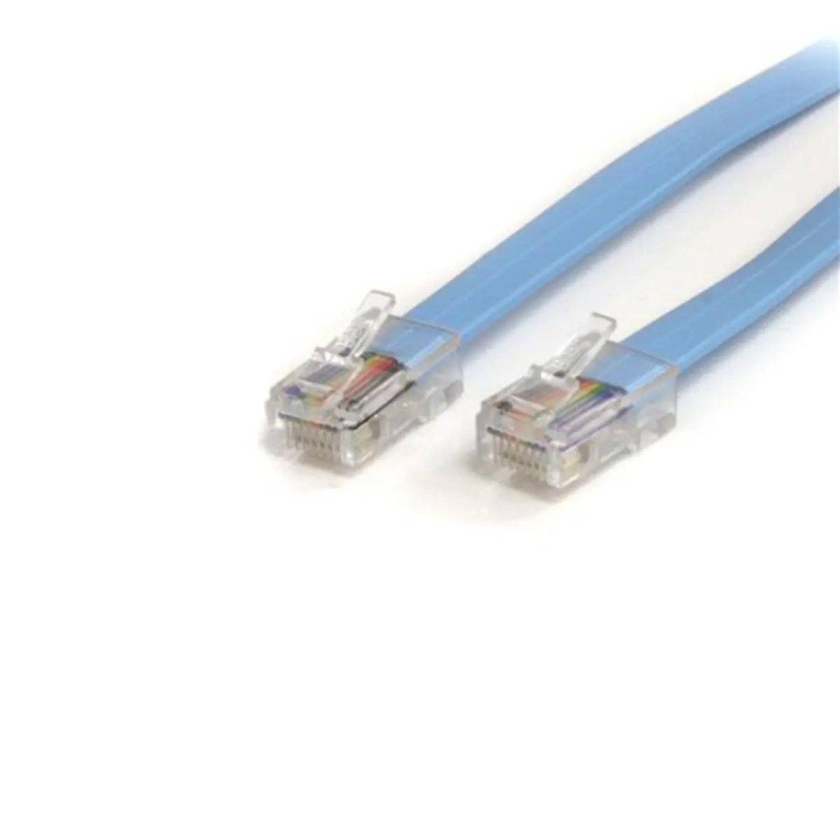 RJ-45 Verbindungskabel Stecker/Stecker blau 1,8m