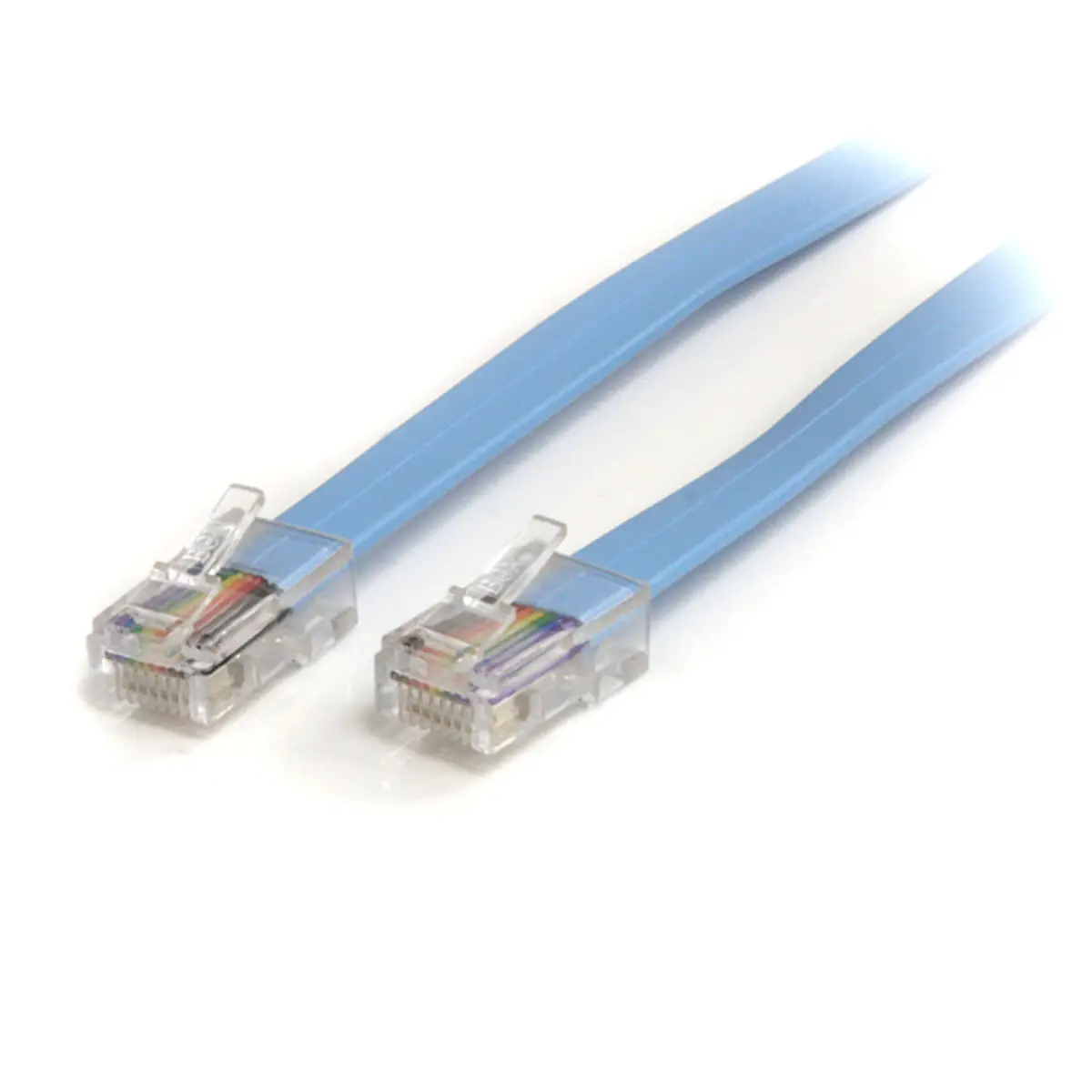 RJ-45 Verbindungskabel Stecker/Stecker blau 1,8m