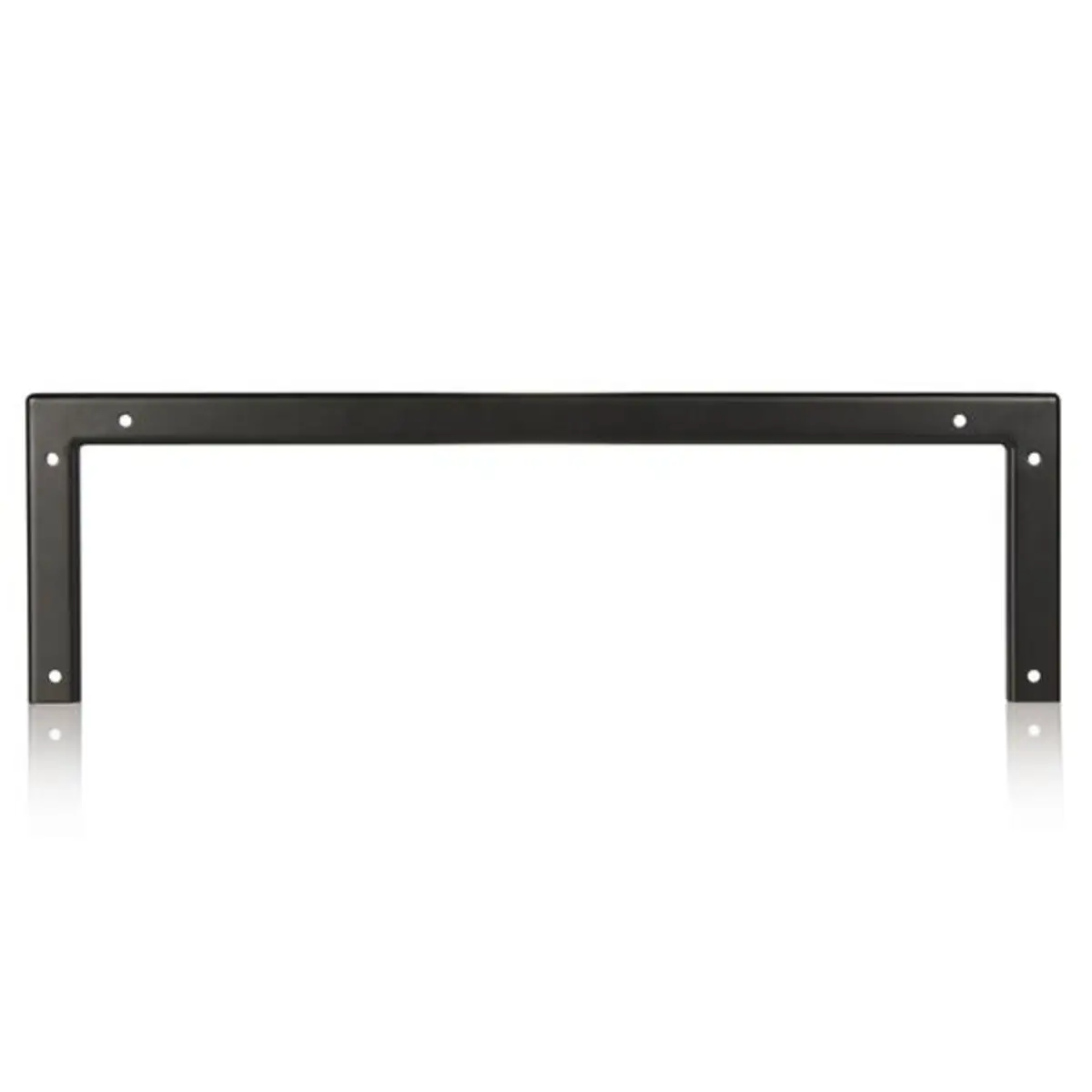 19" 4HE vertikales Wandmontage Rack schwarz
