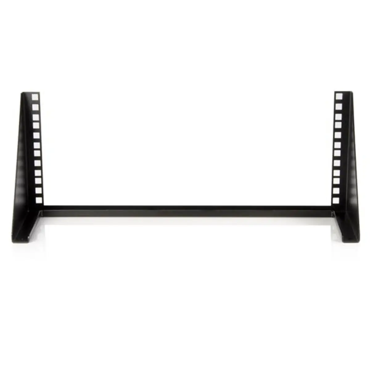 19" 4HE vertikales Wandmontage Rack schwarz