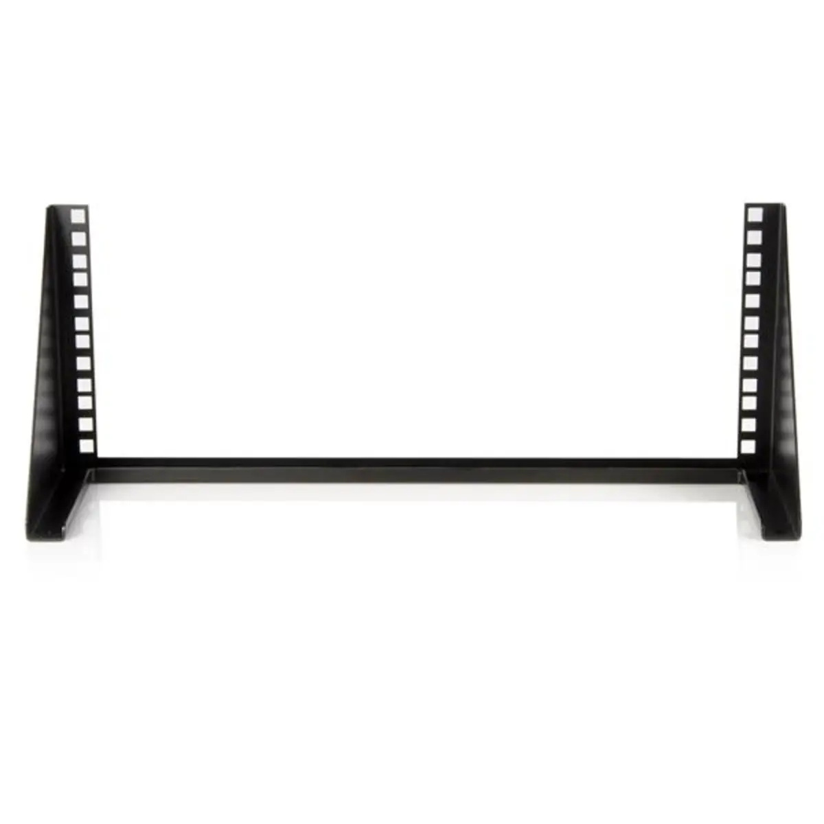 19" 4HE vertikales Wandmontage Rack schwarz
