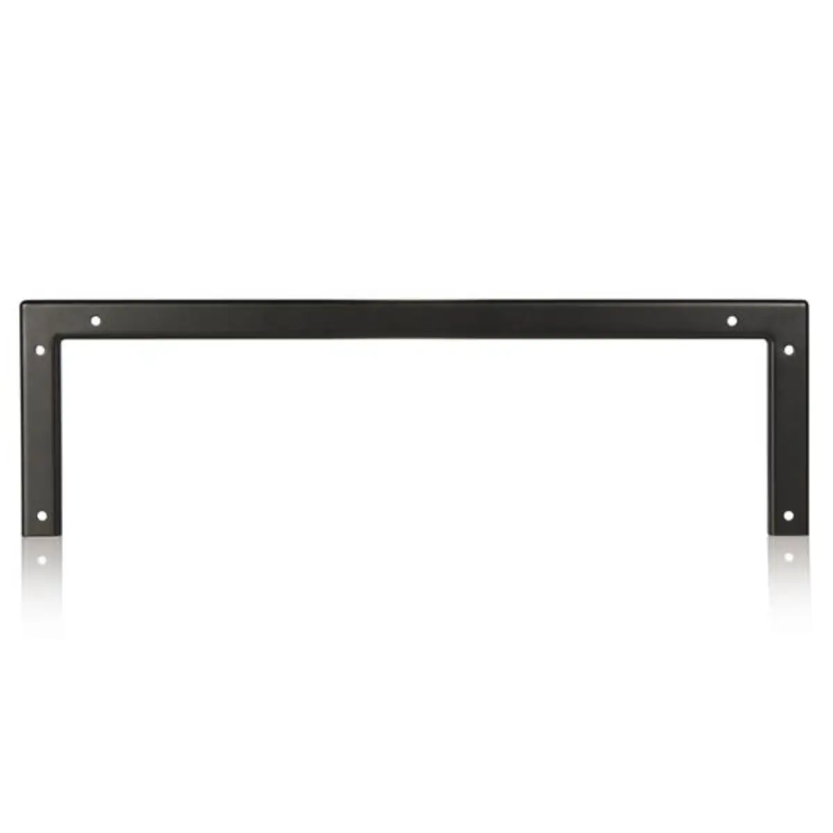 19" 4HE vertikales Wandmontage Rack schwarz