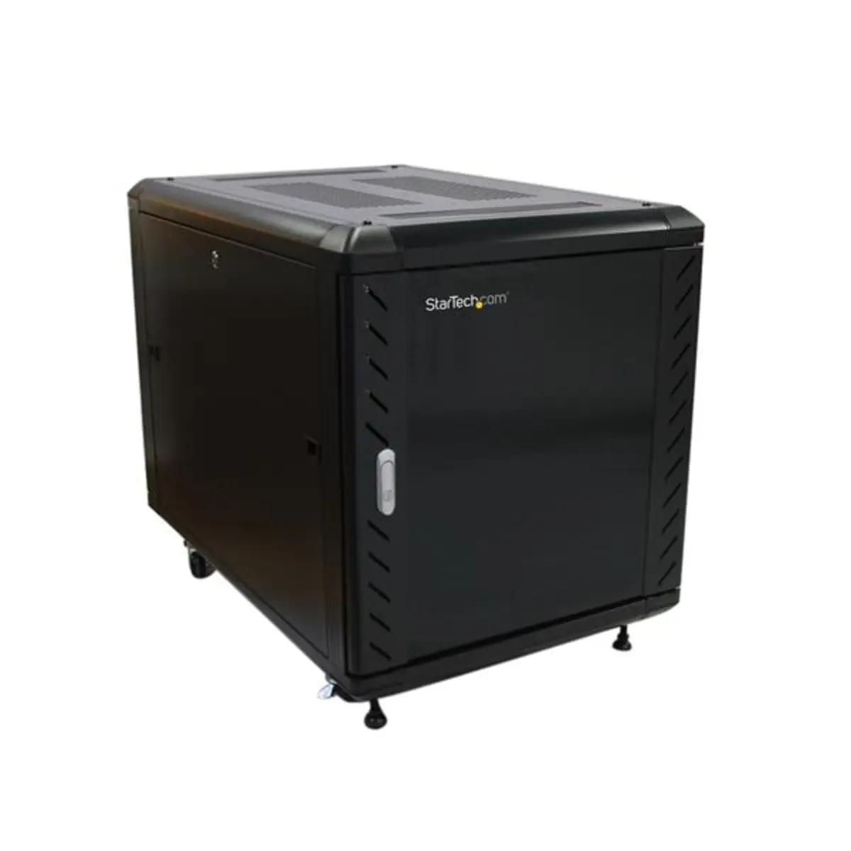 Office Serverschrank Schwarz 12HE bis max. 800kg