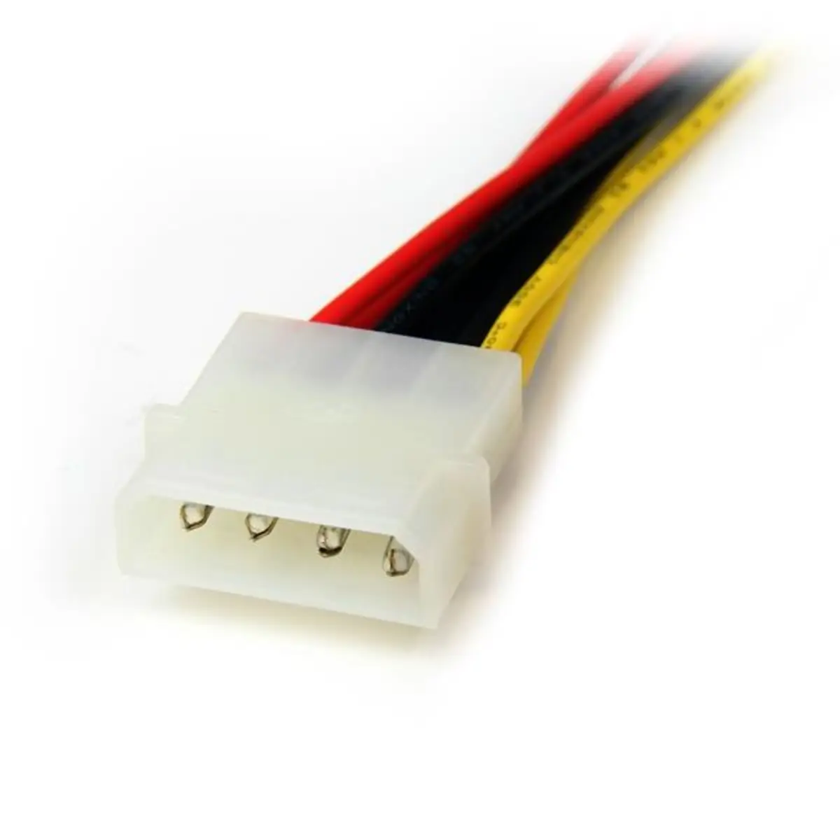 SATA Y-Stromkabel Molex(4-Pin)/2xSATA (15-Pin) Männich/Männlich 0,3m