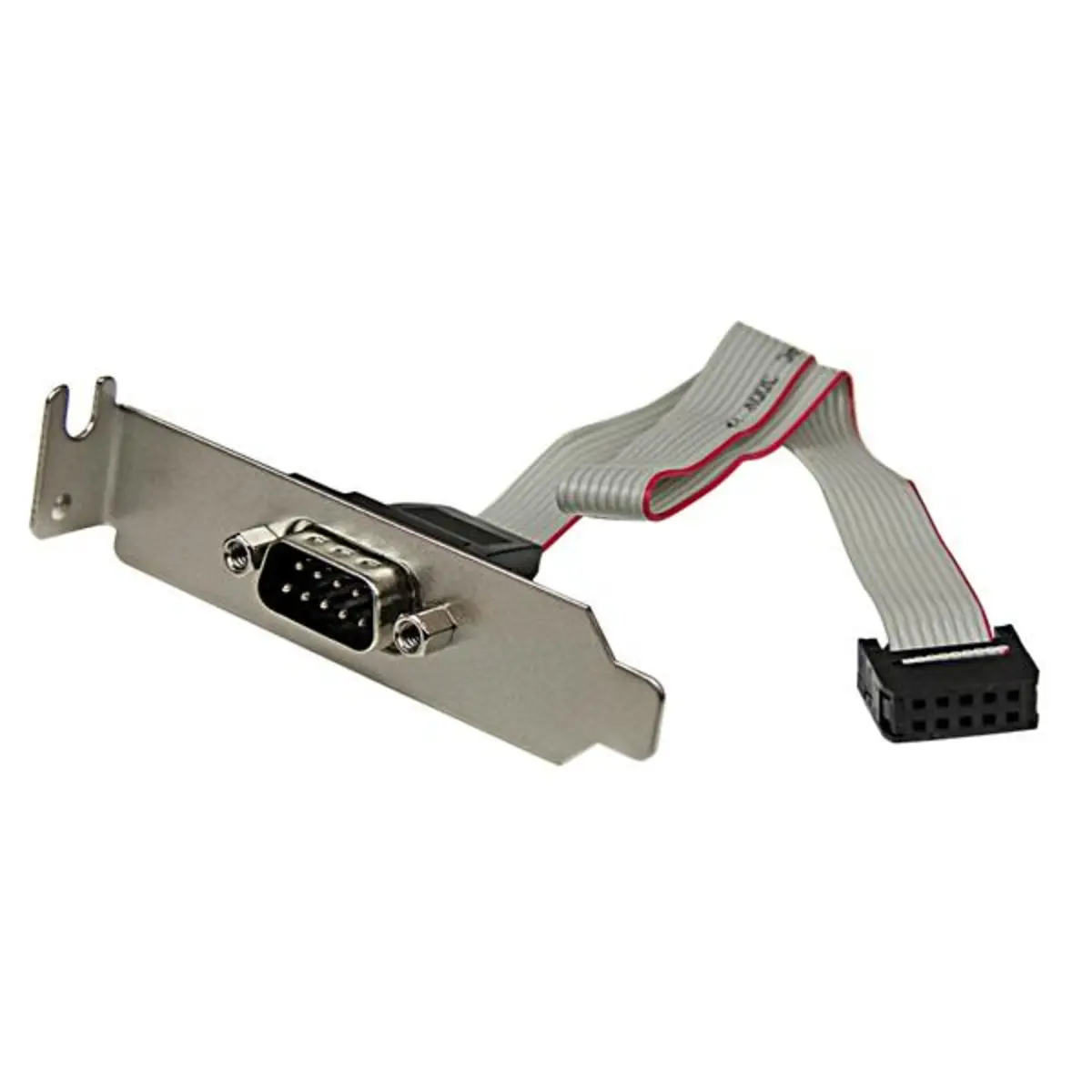 9-pin Seriell Stecker auf 10-pin Mainboard Header Slotblech