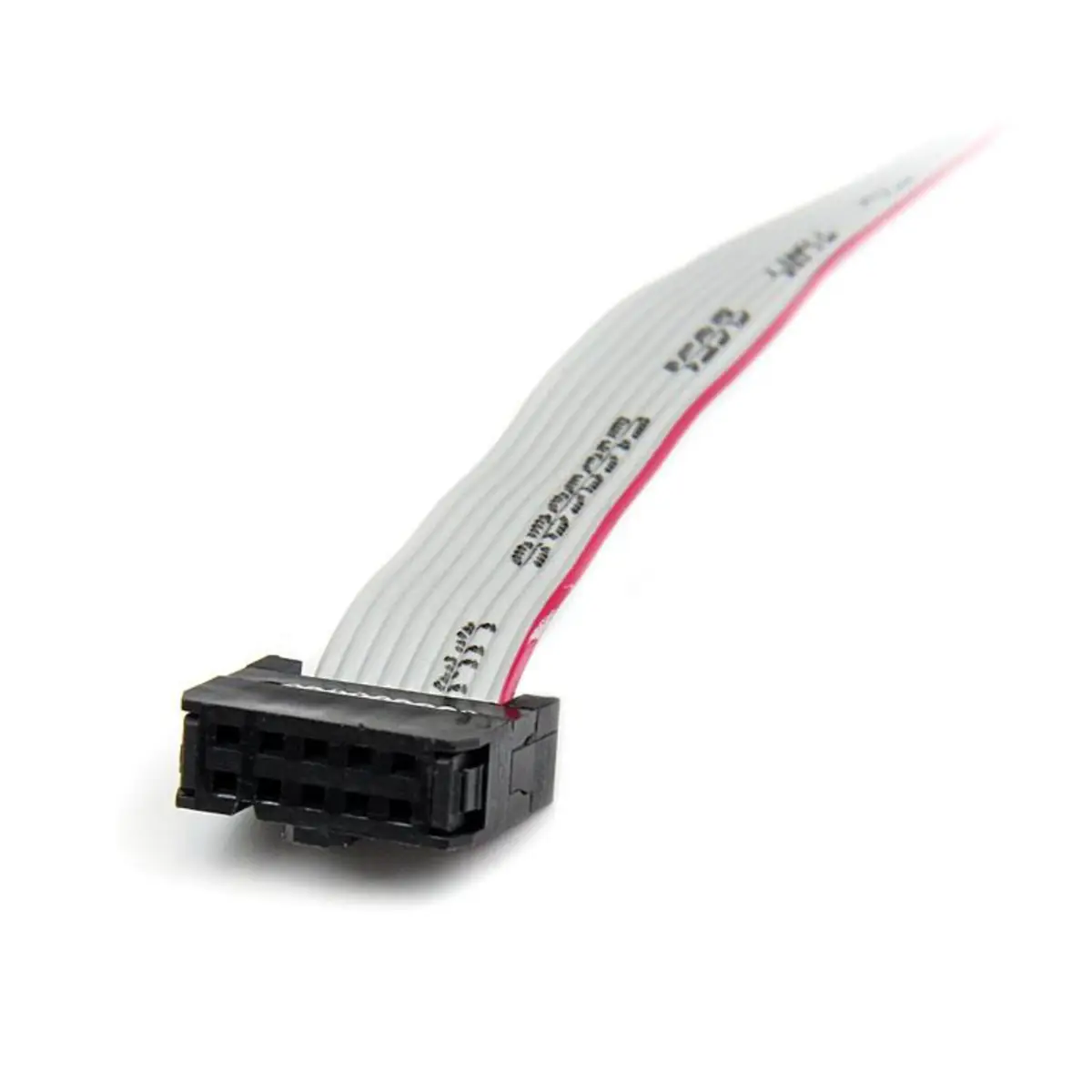 1 Port Seriell DB9 Slotblech mit 10 Pin Pinheader Kabel - Low Profile