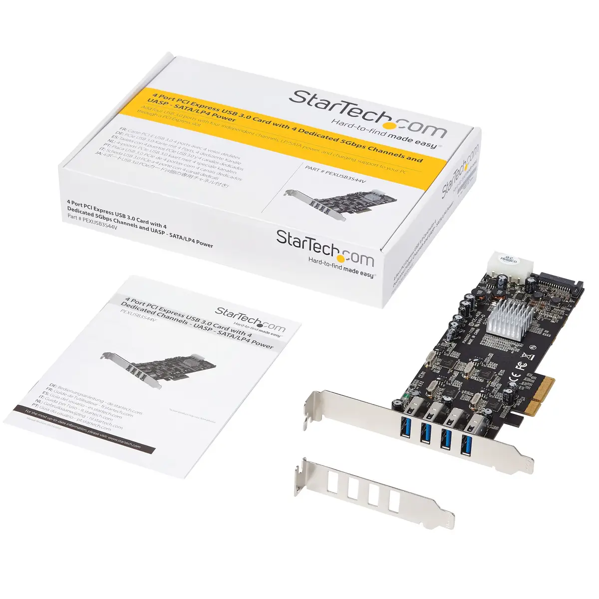StarTech PCI-Express Card USB 3.0 4 Port