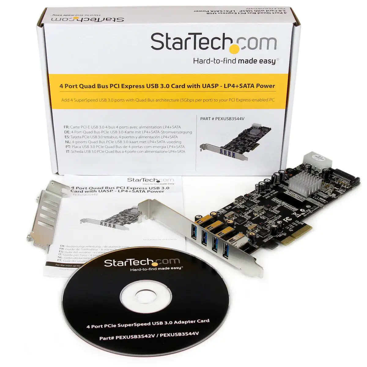 StarTech PCI-Express Card USB 3.0 4 Port