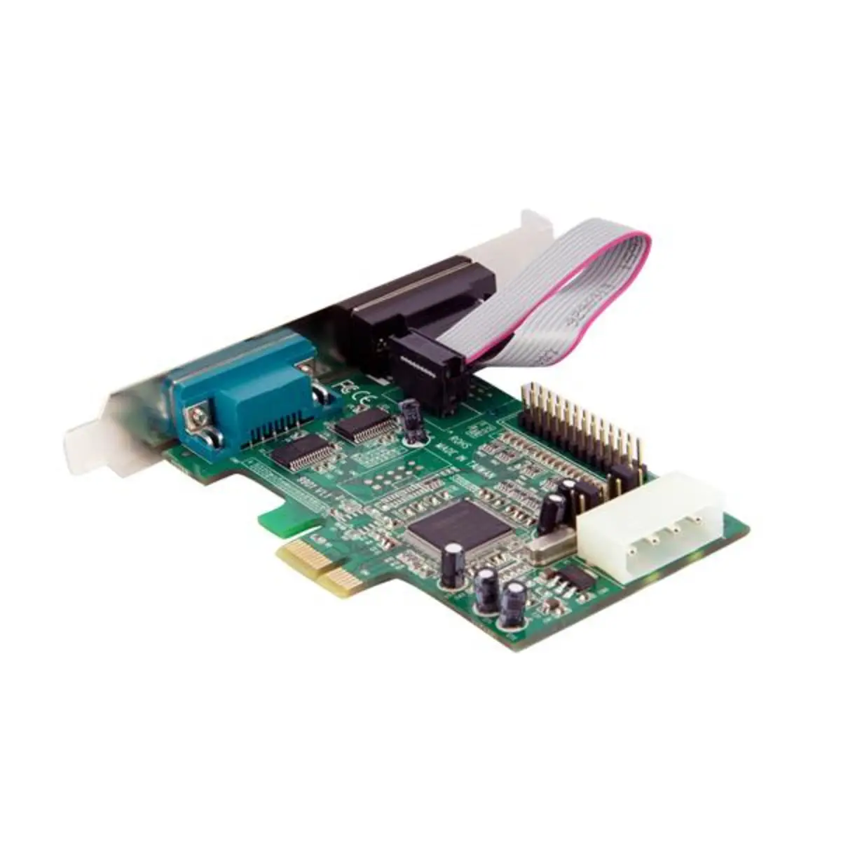 PCI Express Schnittstellenkarte 2S1P Seriell/Parallel Combo
