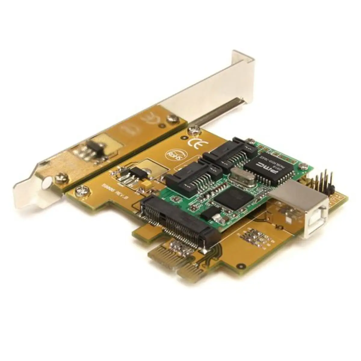 PCI Express auf Mini PCI Express Adapter Karte