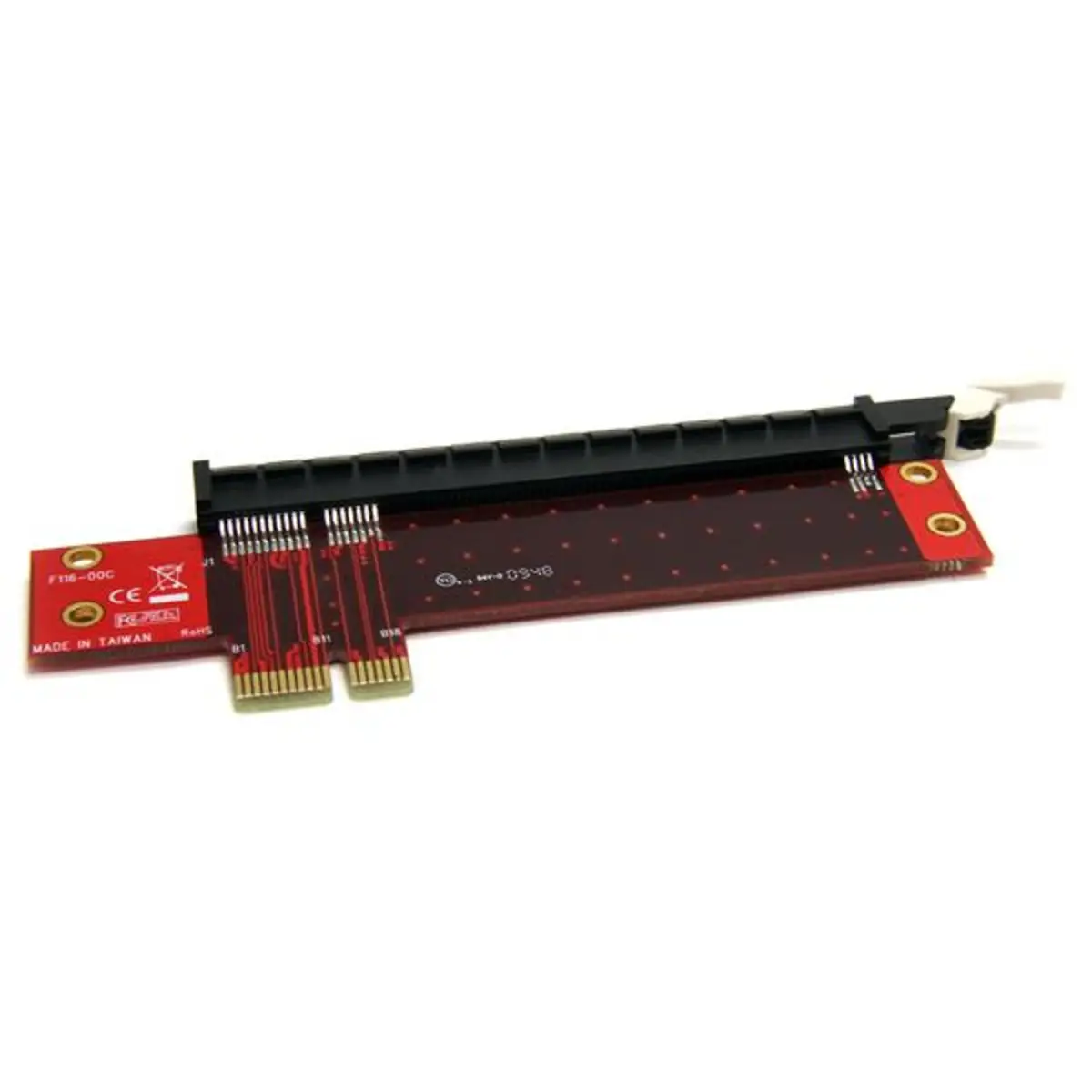 PCI Express x1 auf x16 Extender Adapter - PCIe Riser Verlängerung Karte