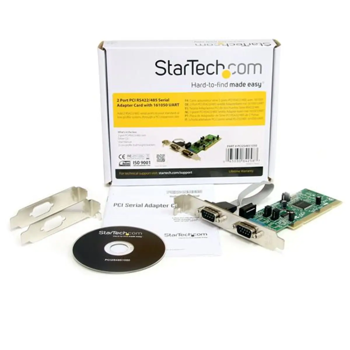 2-Port Serielle RS422/485 PCI Schnittstellenkarte